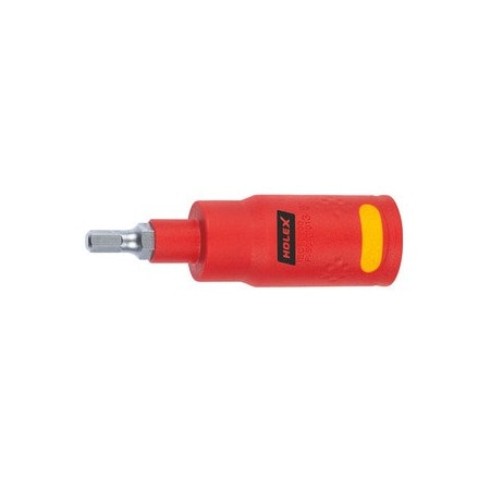 Holex Hexagon screwdriver socket 3/8 inch fully insulated- Hexagon: 6mm 637689 6